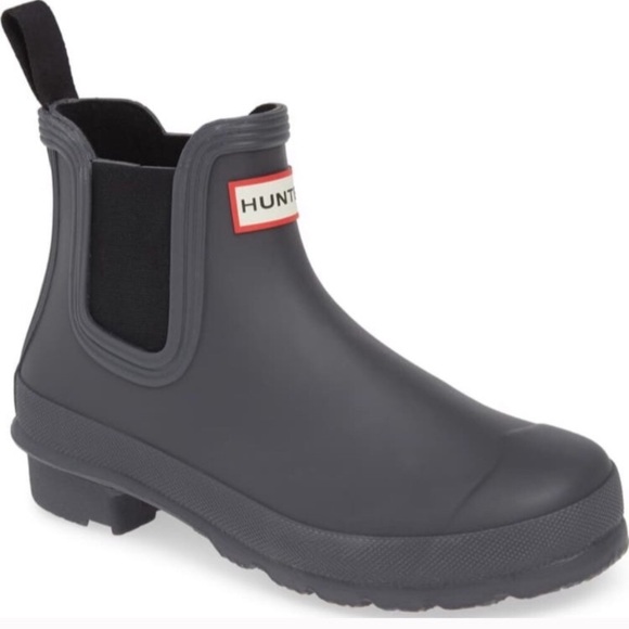 hunter short rain boots chelsea